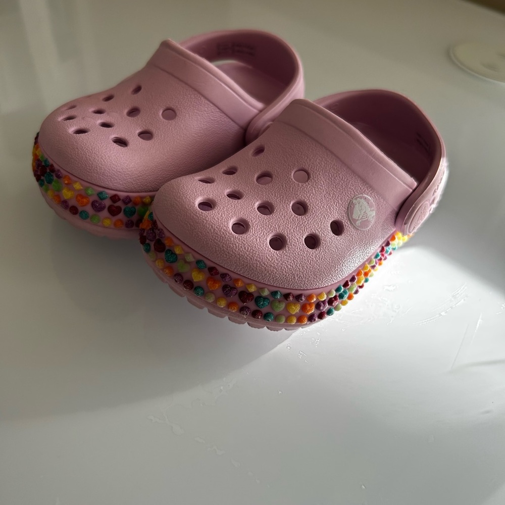 Baby clogs Crocs Crocband Gem Band - Picture 2 of 8